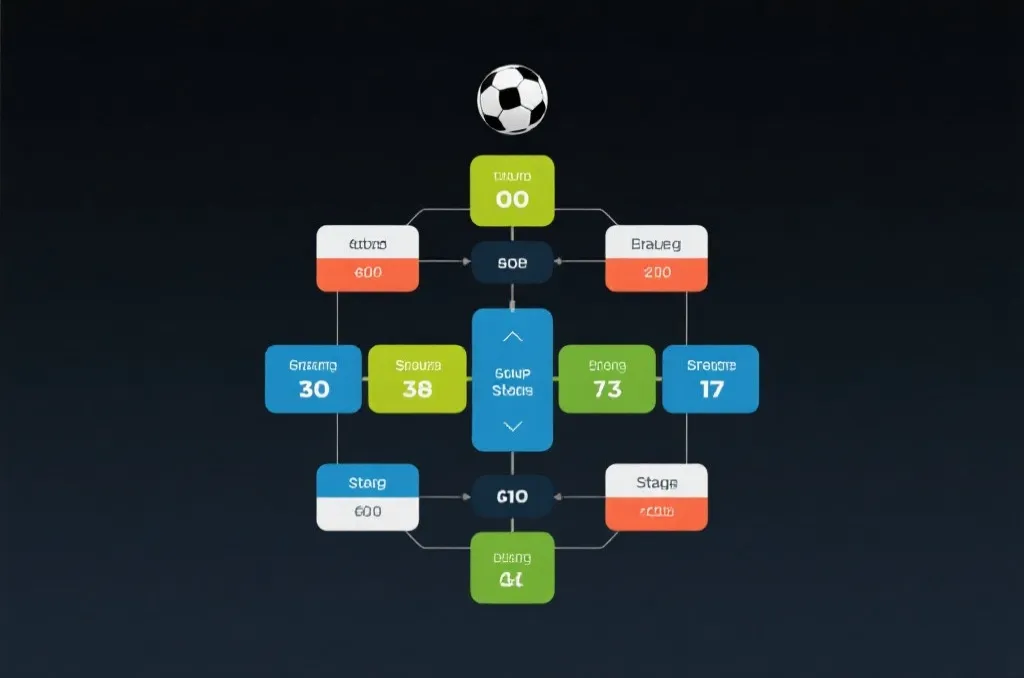 2026世界杯48队赛制晋级流程示意图